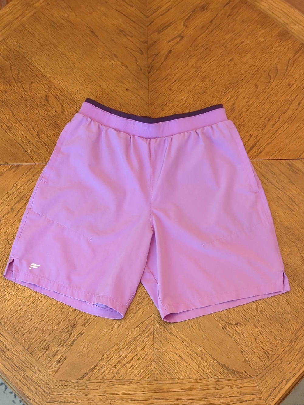 Fabletics Fundamental Shorts II Men's Athletic Shorts in Lavender Mauve Smoke